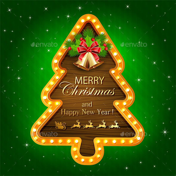 Green Christmas Background - Christmas Seasons/Holidays