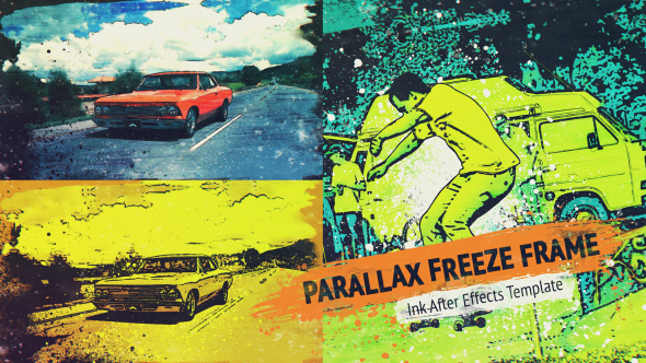 Parallax Freeze Frame - Cartoon Trailer V1