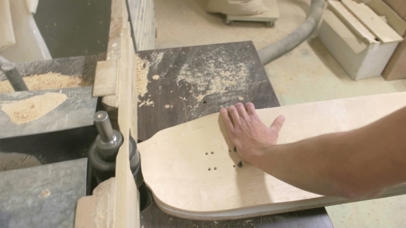 Making Of Longboard Deck