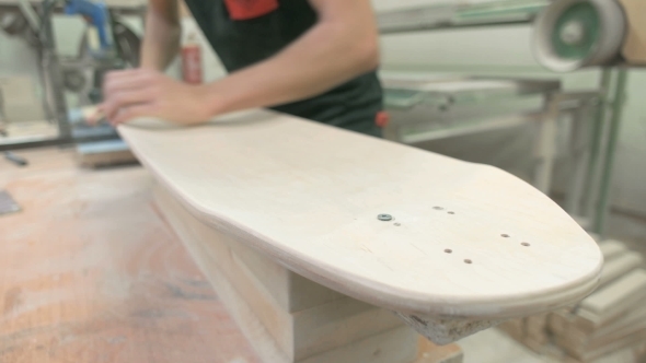 Making Of Longboard Deck