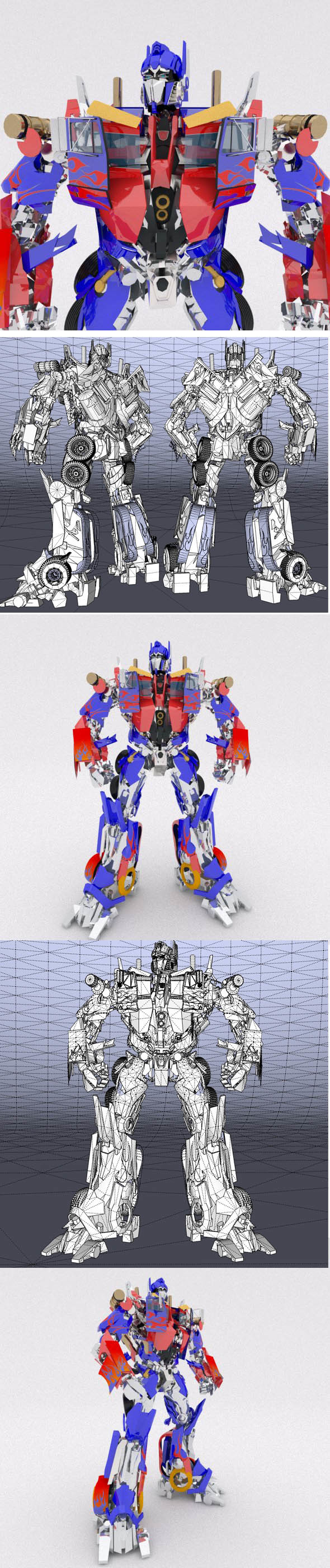 AUTOBOT LEADER Optimus - 3Docean 14135081