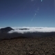 Running Clouds At The Mountain Island - VideoHive Item for Sale