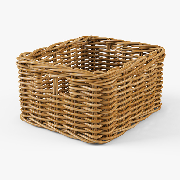 Wicker Basket Ikea - 3Docean 14137165