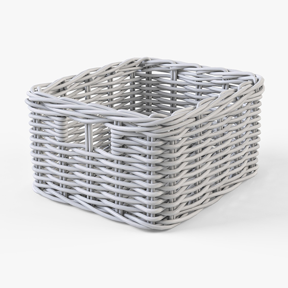 Wicker Basket Ikea - 3Docean 14137225