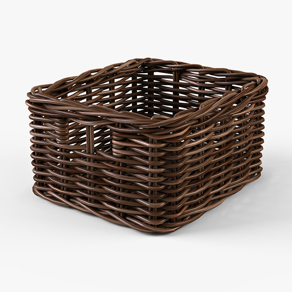 Wicker Basket Ikea - 3Docean 14137345