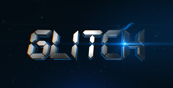 Glitch Logo Cinematic Reveal