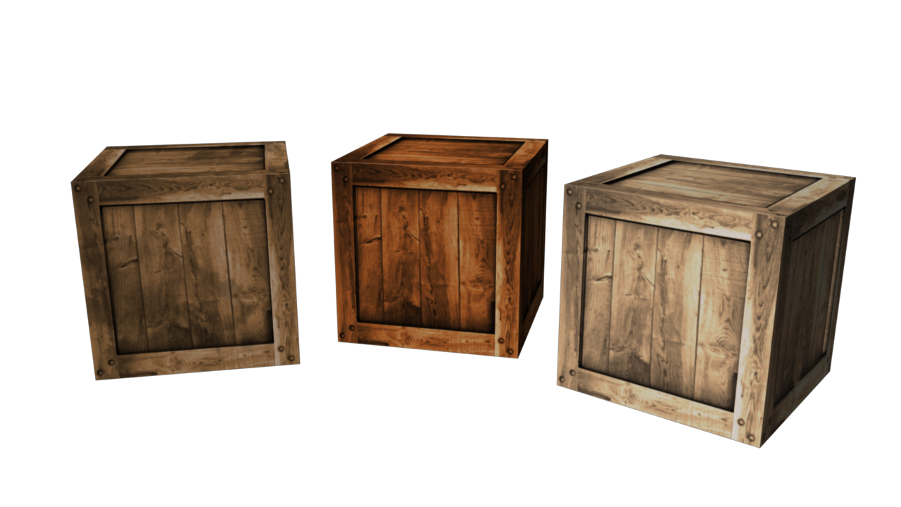 Wooden crate by fiveaxiomsinc | 3DOcean