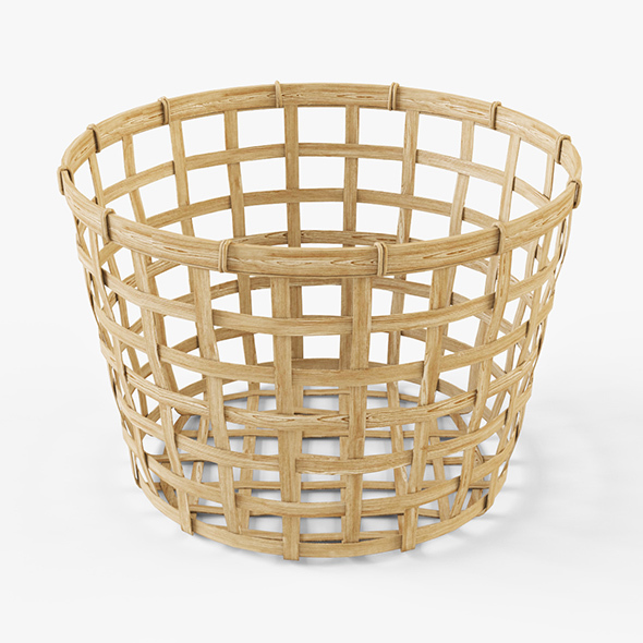 Wicker Basket Ikea - 3Docean 14138417
