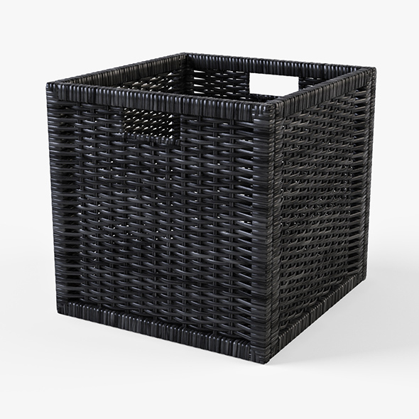 Rattan Basket Ikea - 3Docean 14139533