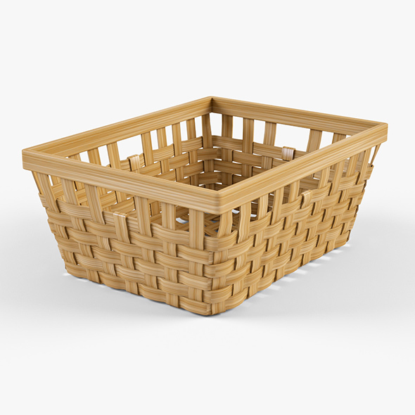 Wicker Basket Ikea - 3Docean 14139805