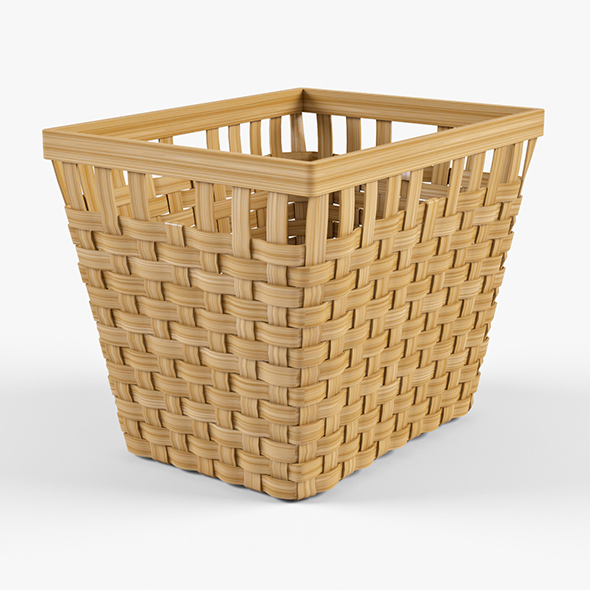 Wicker Basket Ikea - 3Docean 14140999