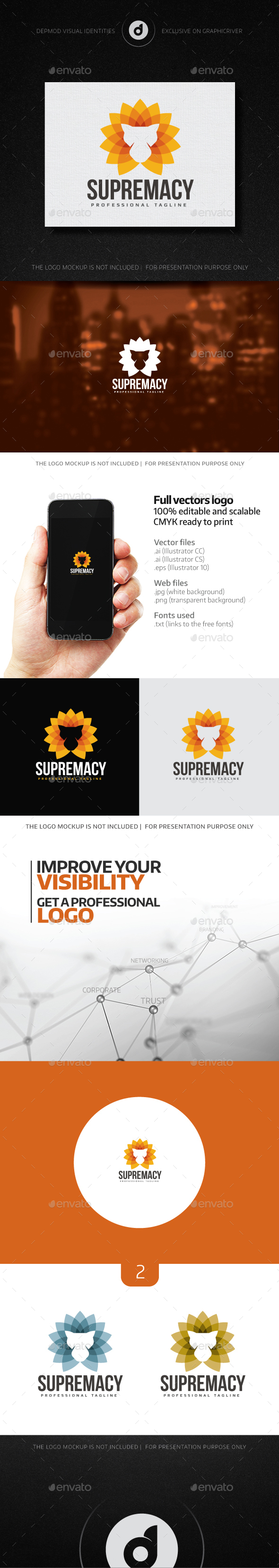 Supremacy Logo - Animals Logo Templates