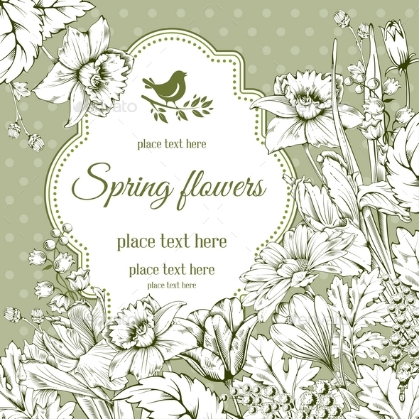 Spring Flowers - Backgrounds Decorative