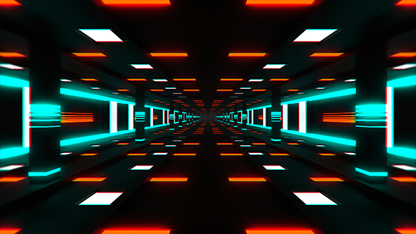 VJ Neon Tunnel II, Motion Graphics | VideoHive