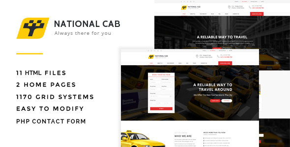 Taxi Cab - ThemeForest 14144078