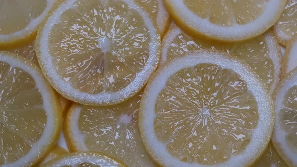 Lemon Slices Rotating