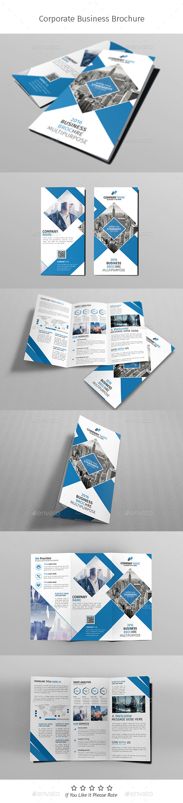 A4 Corporate Business Flyer Template Vol 04 - Corporate Brochures