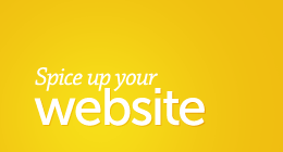 Spice up your Website!