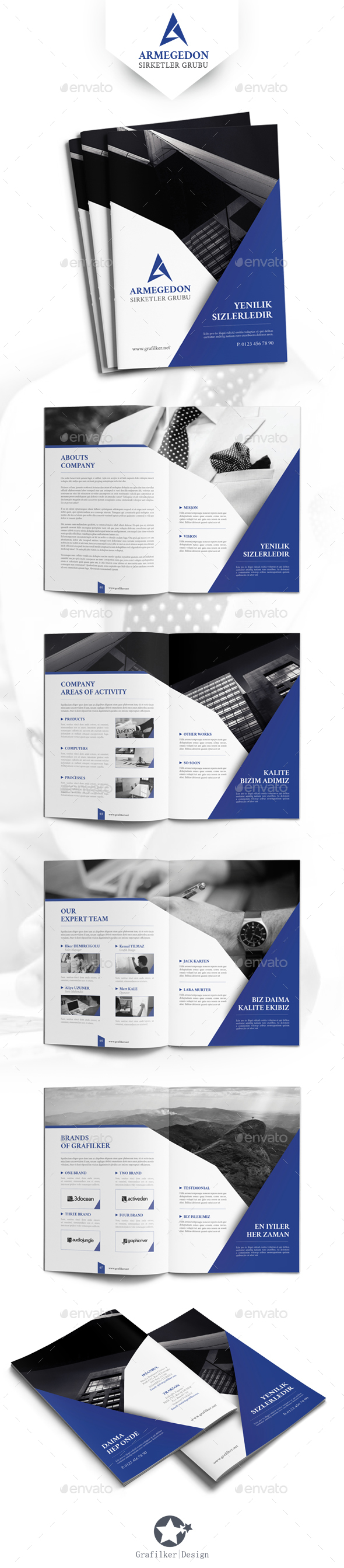 Corporate Brochure Templates - Corporate Brochures