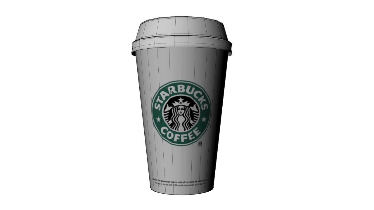 Starbucks coffee by fiveaxiomsinc | 3DOcean