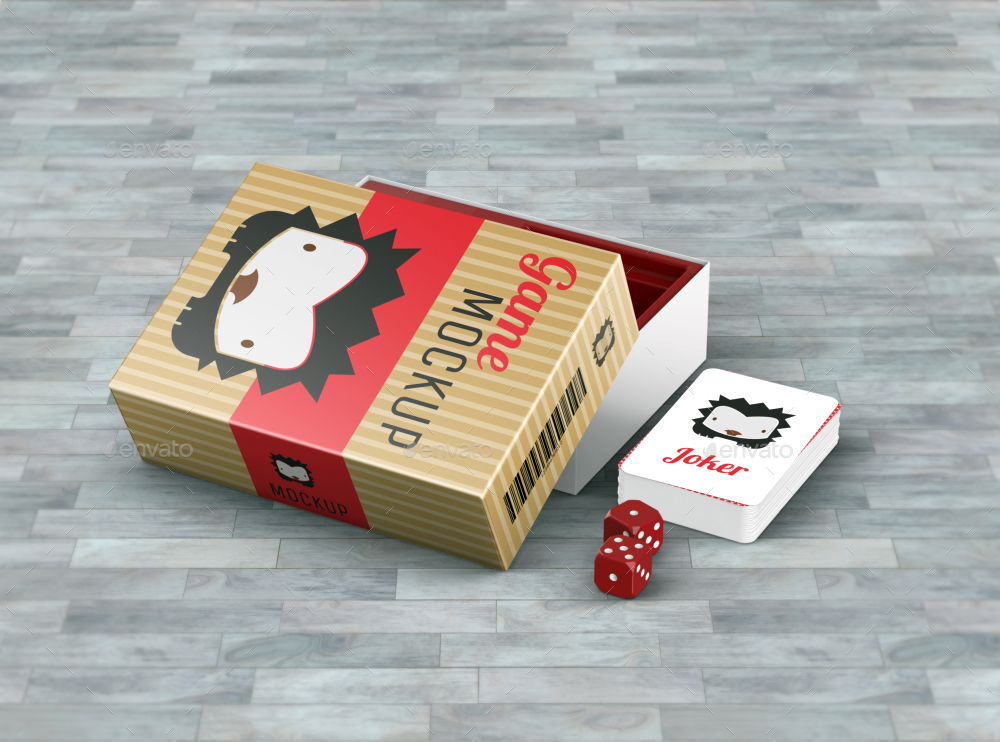 Download Board Game Box Mockup