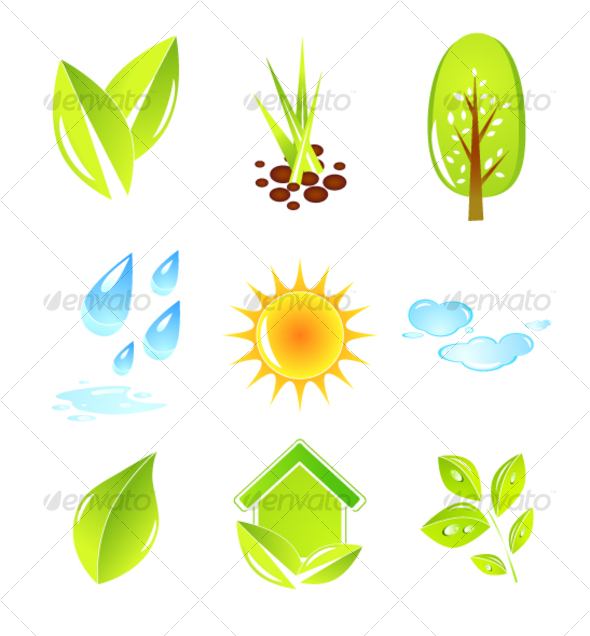 Nature design elements - Nature Conceptual