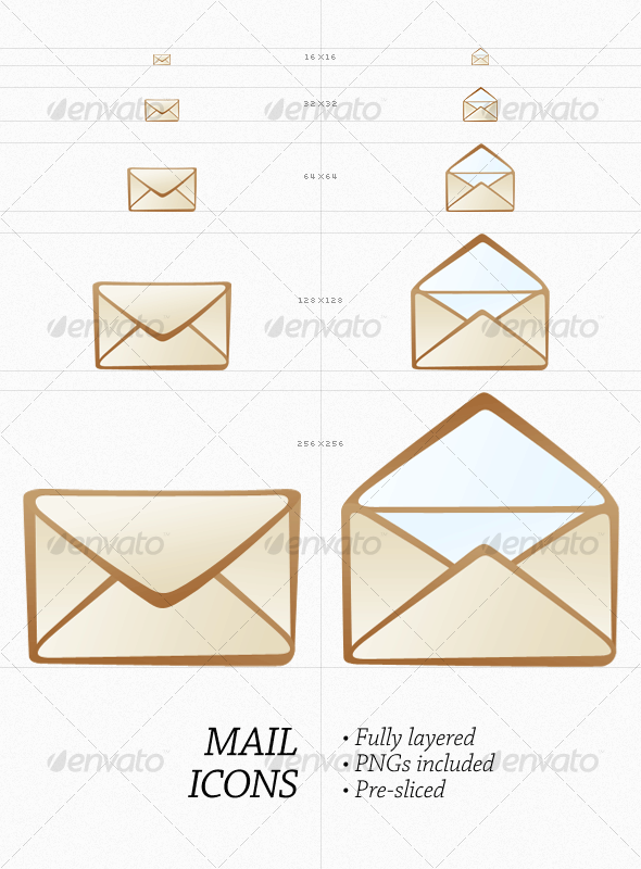 Mail Icons - Web Icons