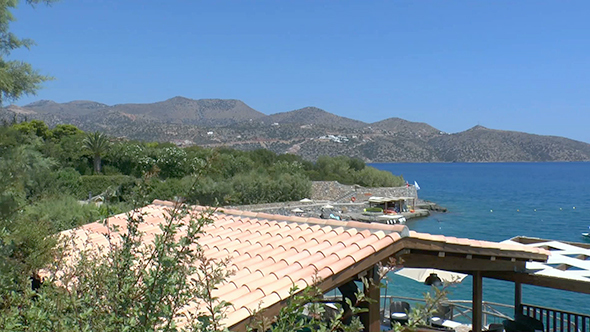 Sea view of Mirabello Bay Crete 