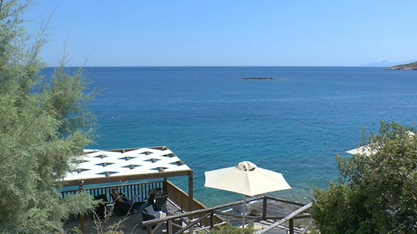 Sea view of Mirabello Bay Crete 