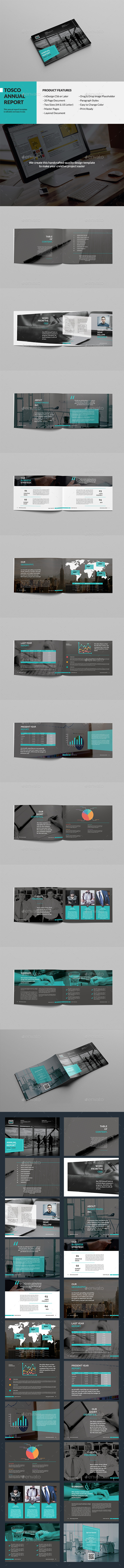 Tosco Landscape Annual Report - Corporate Brochures
