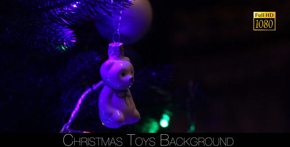Christmas Toys Background 2 alt