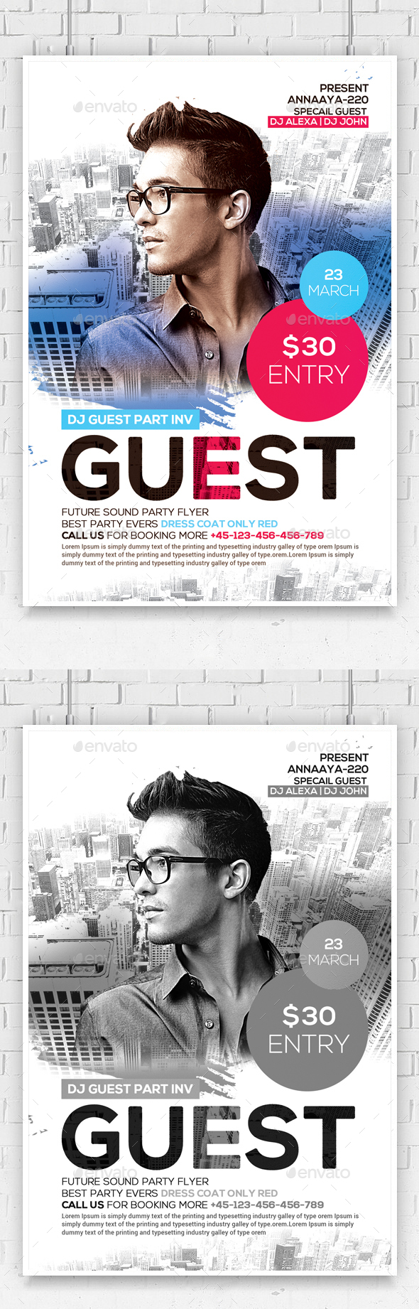 Guest Dj Flyer Template - Clubs & Parties Events