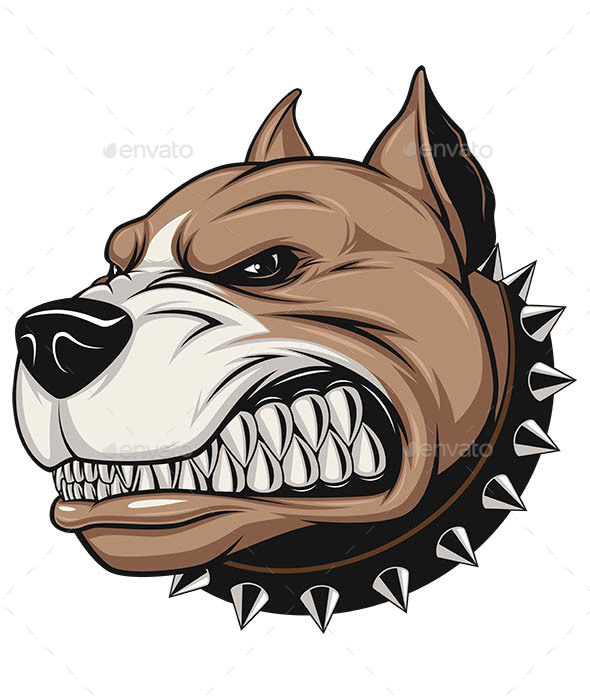 Angry Dog - Animals Characters