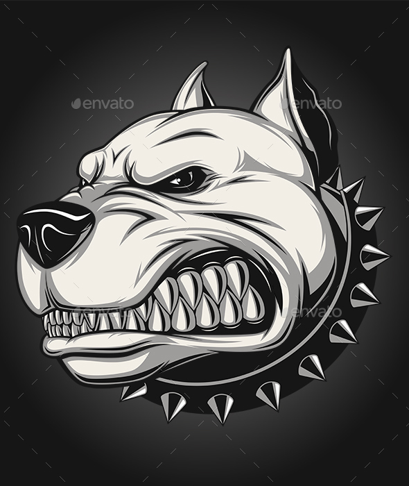 Angry Dog - Animals Characters