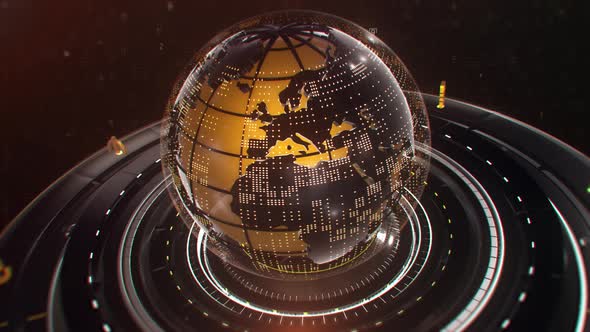 News Economics Broadcast Background  4k Loop alt