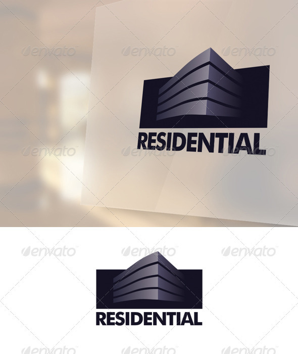 Residential Logo Template - Buildings Logo Templates