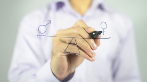 Male Female Equality, Illustration alt