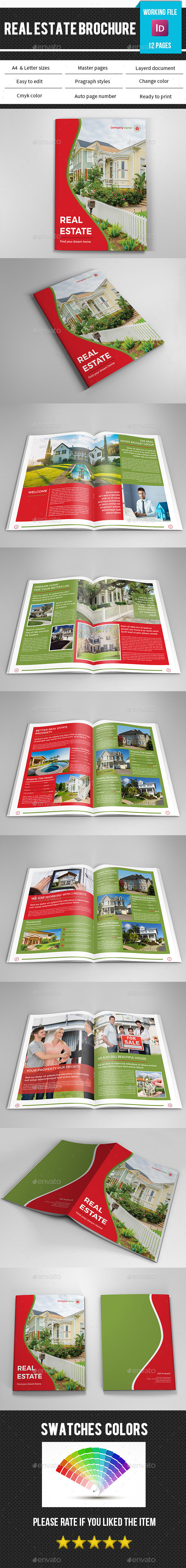 Real Estate Brochure Template-V328 - Corporate Brochures