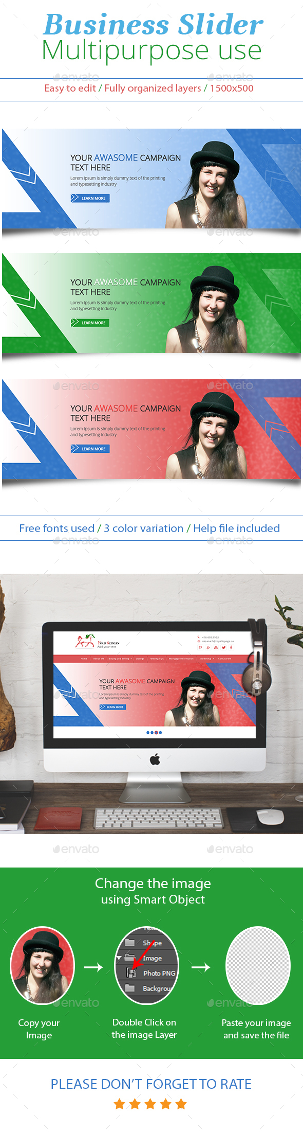 Business web slider - Sliders & Features Web Elements