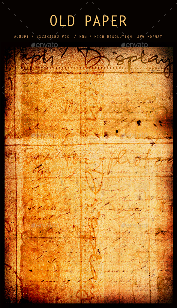 Old Paper 0257 - Paper Textures