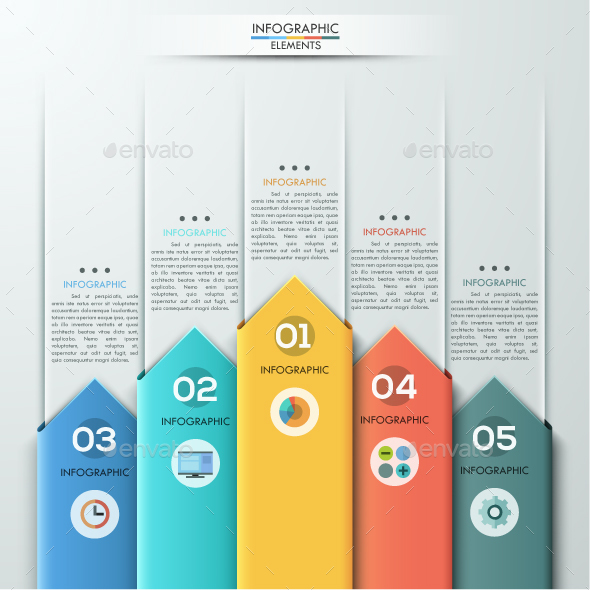 Modern Infographics Paper Template - Infographics