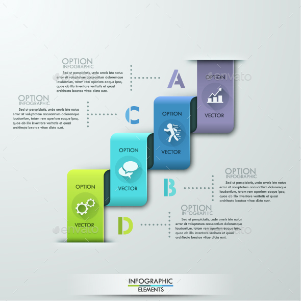 Modern Infographic Options Template - Infographics