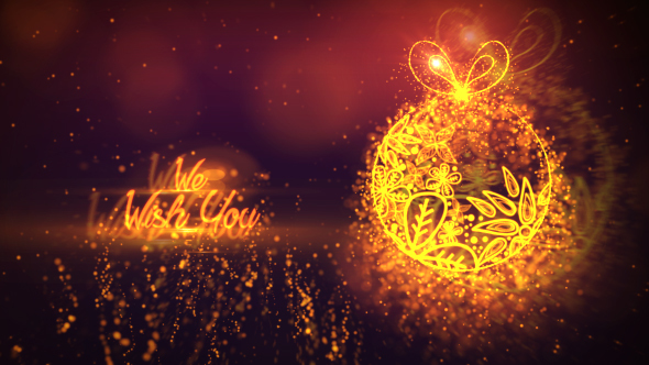 Merry Christmas Gold - VideoHive 14178992