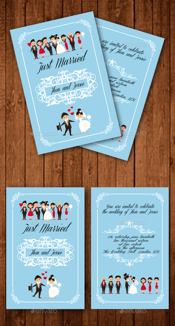 Sweet Wedding Invitation - Weddings Cards & Invites