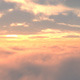 Flight through clouds in evening or morning - VideoHive Item for Sale