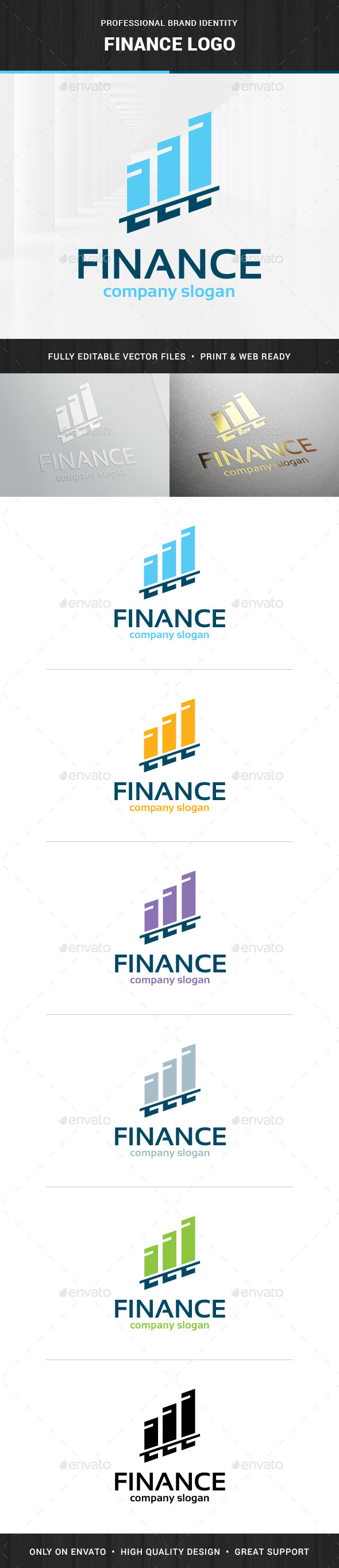 Finance Logo Template - Logo Templates