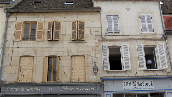 One of the Old Buildings in the City of Paris