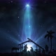 Christmas Scene with Twinkling Stars - VideoHive Item for Sale