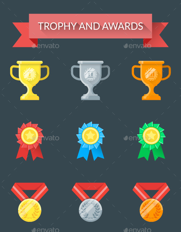 Trophy and Awards - Sports/Activity Conceptual