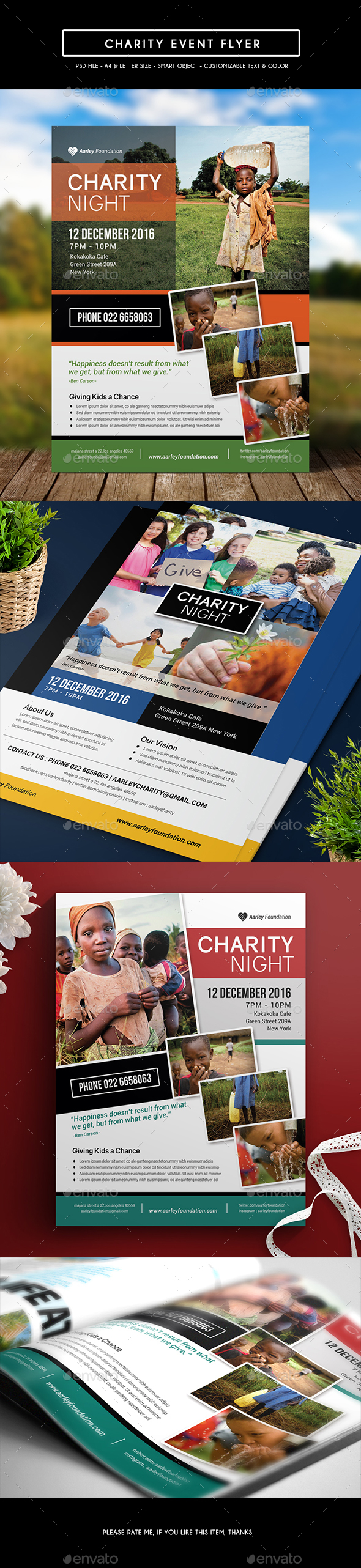 Charity Event Flyer - Corporate Flyers